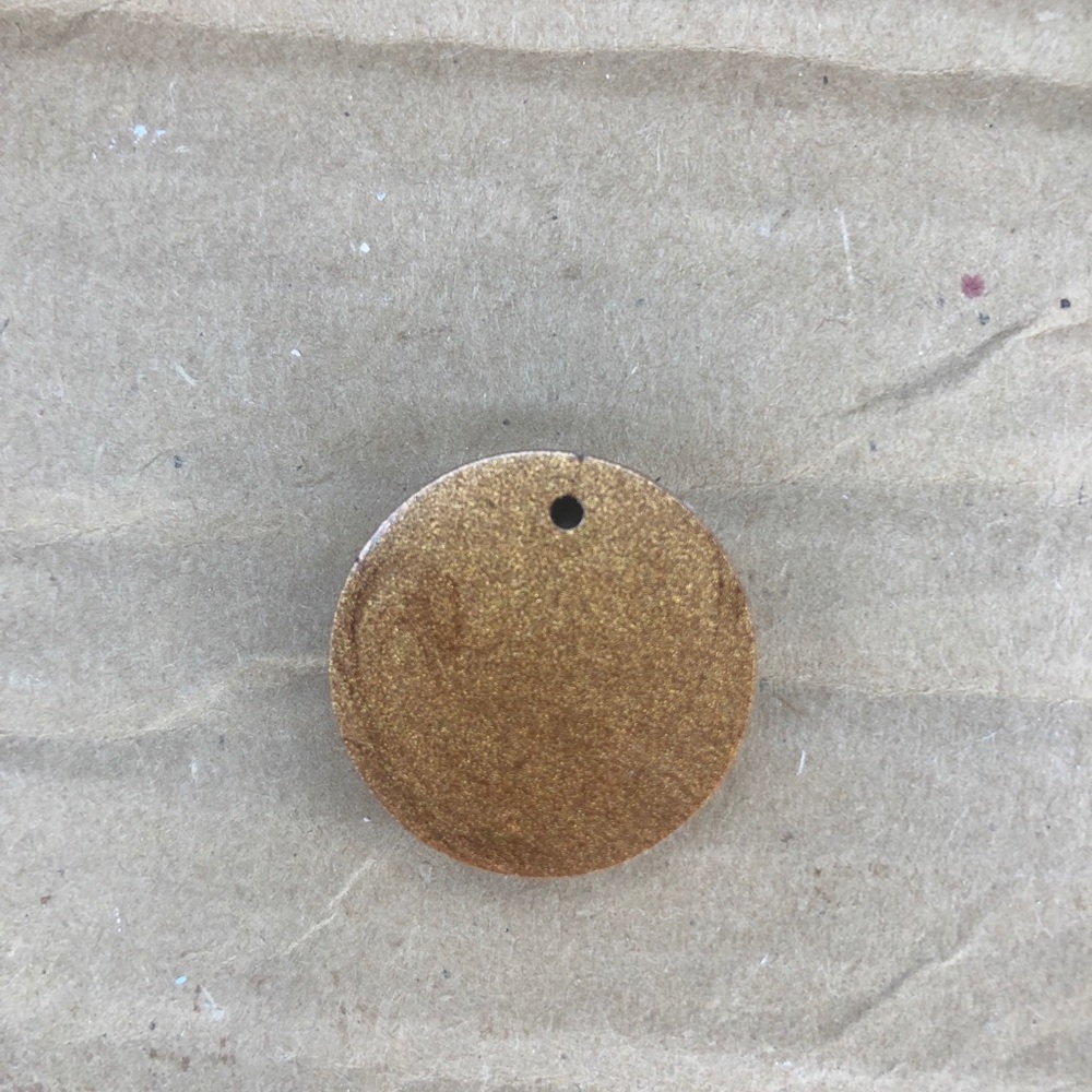 Resin charm